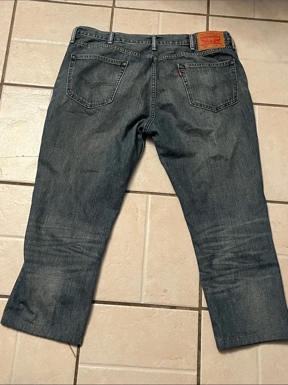 Levis 511 used mens jeans 40 x 29 (28.5?)